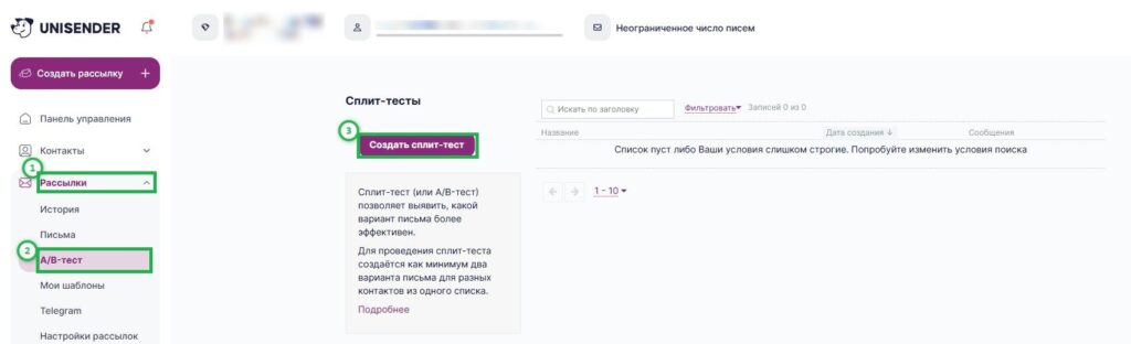 Как создать сплит-тест.