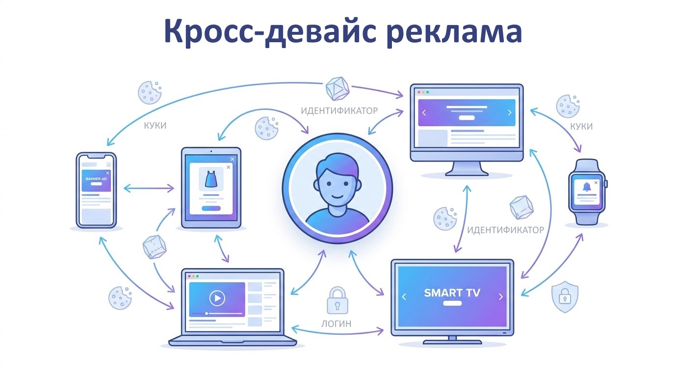 Как работает кросс-девайс реклама