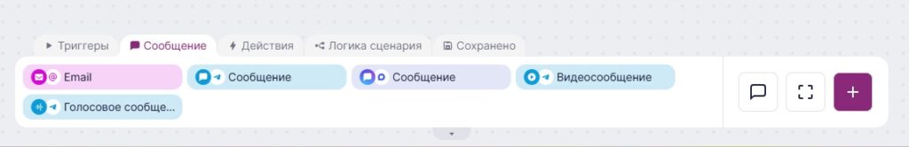 Блоки сообщение.