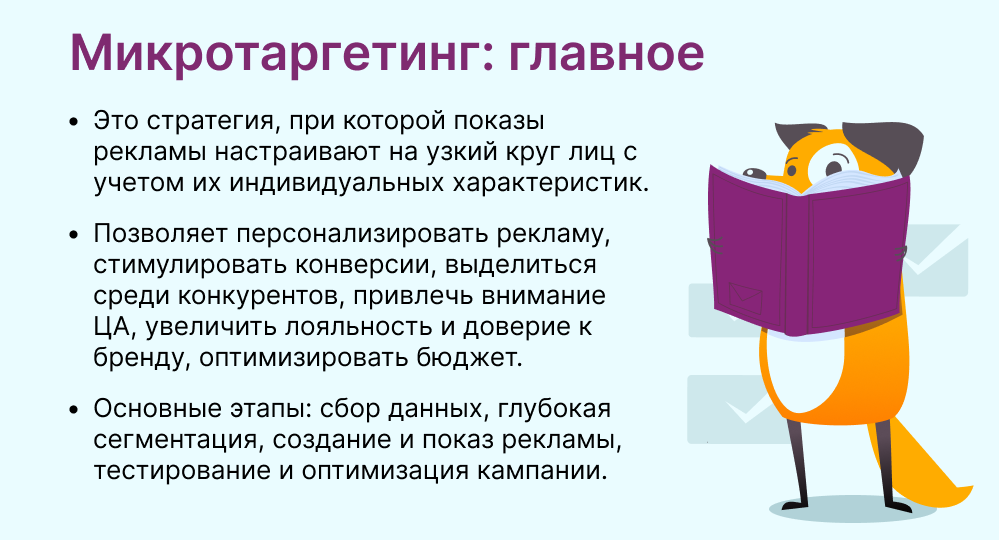 микротаргетинг это