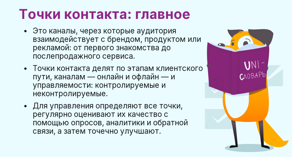 Что такое точки контакта